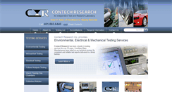 Desktop Screenshot of contechresearch.com