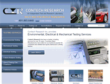Tablet Screenshot of contechresearch.com